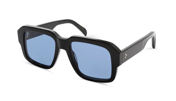 FORTY NINE Black w Dark Blue Lenses