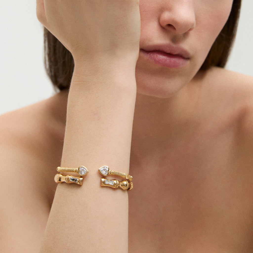 Duality Amore Bracelet - Gold & Gem