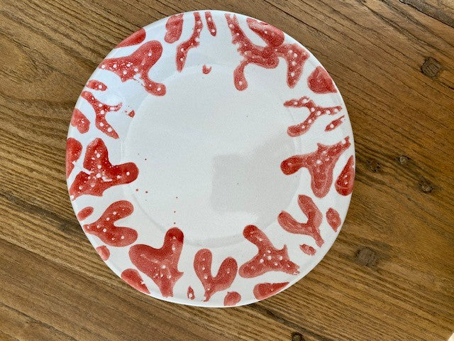 CERAMICS Graze Plate - Red Coral | Halcyon Atelier