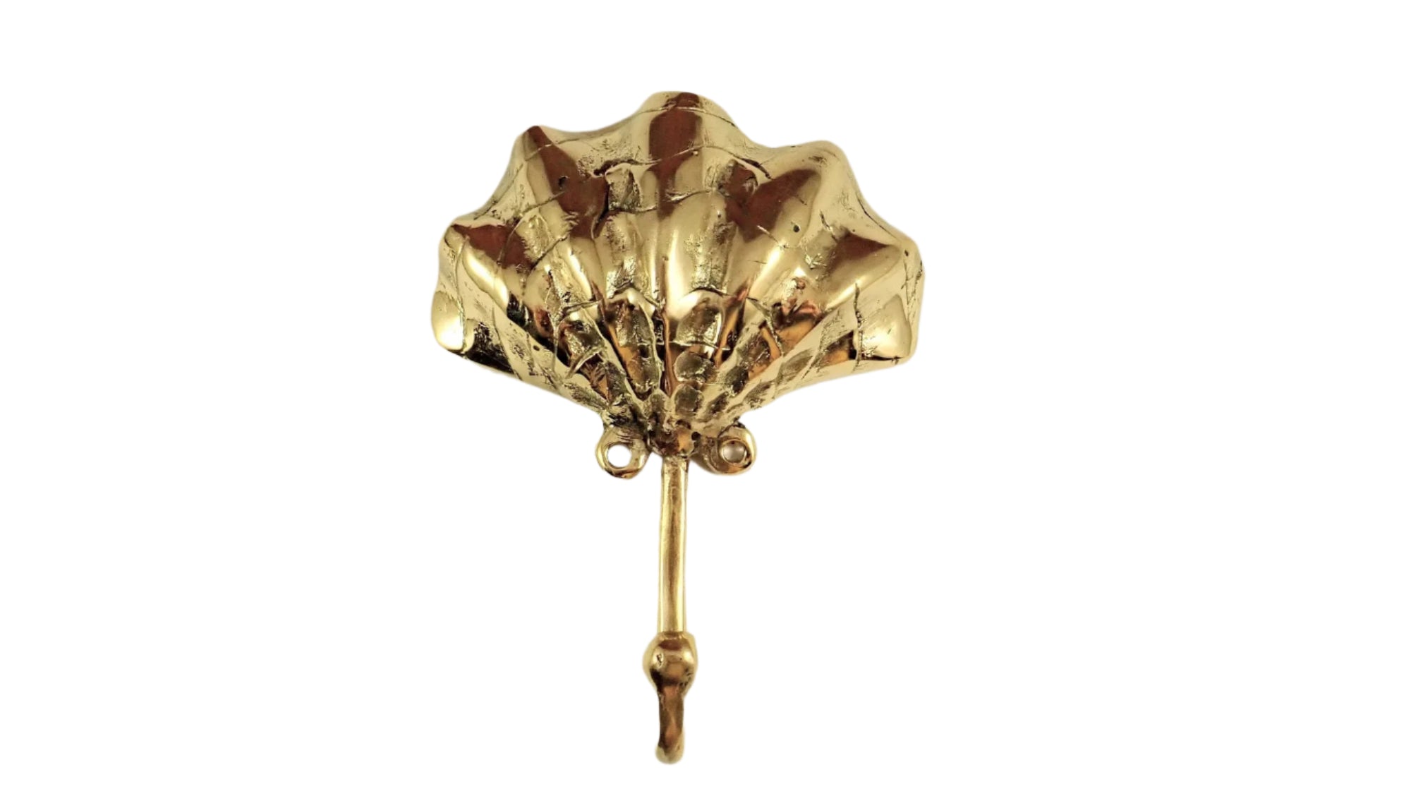 Ubud Glass Gold Sea Shell Hook