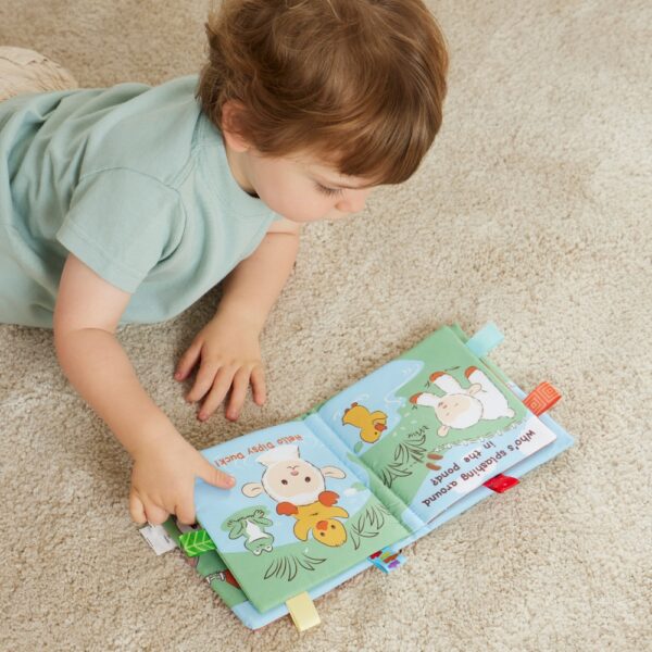 Sherbet’s Farm & Buddy Dog’s Busy Day Fabric Books 2 Asst Designs