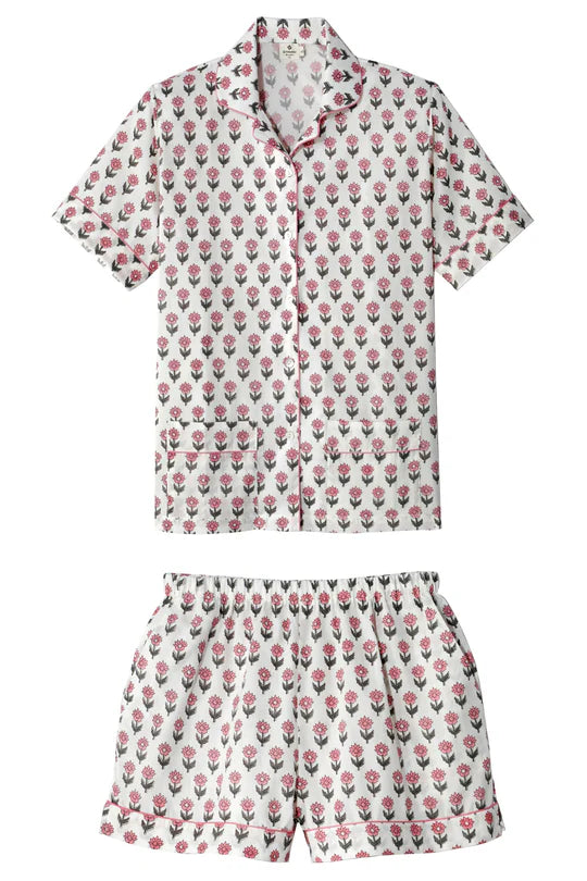 Lili Fleurs Rose Pyjamas
