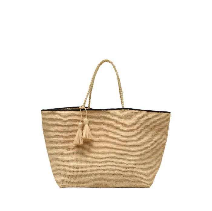 ROSE MARIE GRAND Bag Naturel x Noir