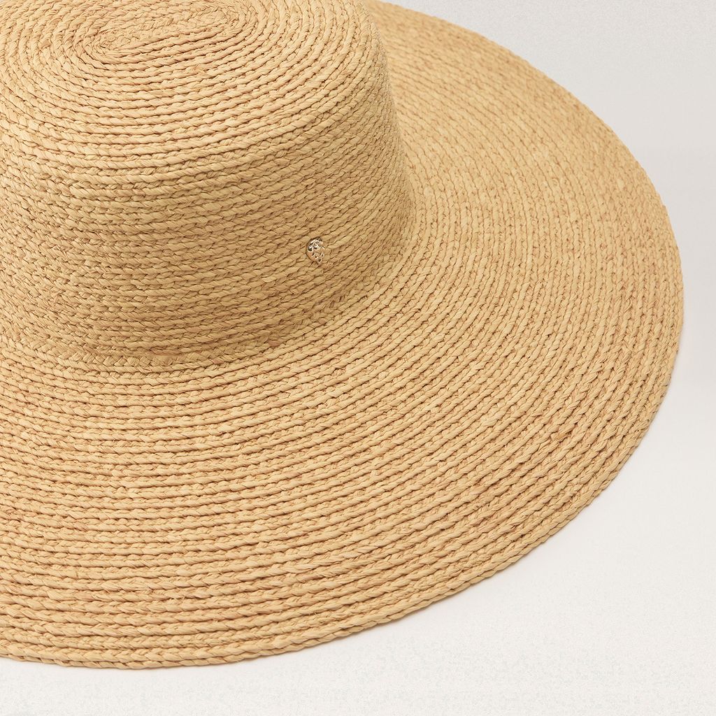 Nathalia Raffia Braid Hat Natural