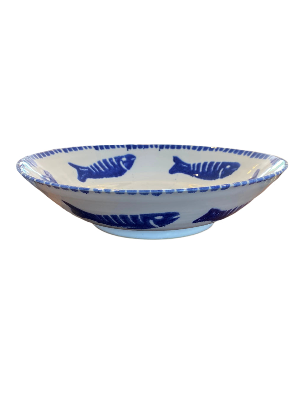 Salad Bowl - Blue Fish