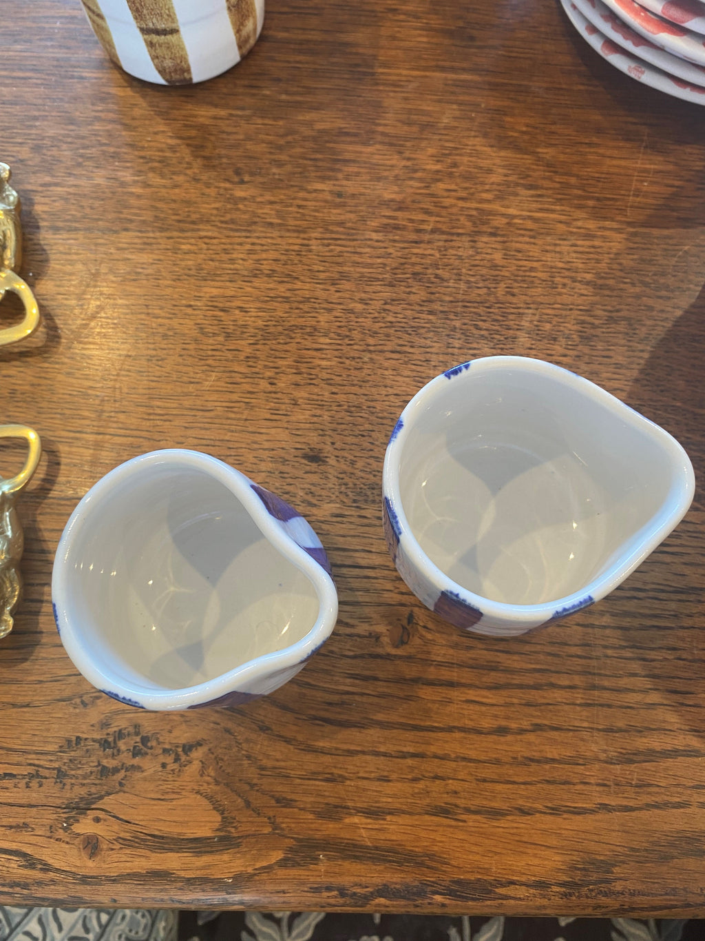 Sauce Jug - Blue Stripe