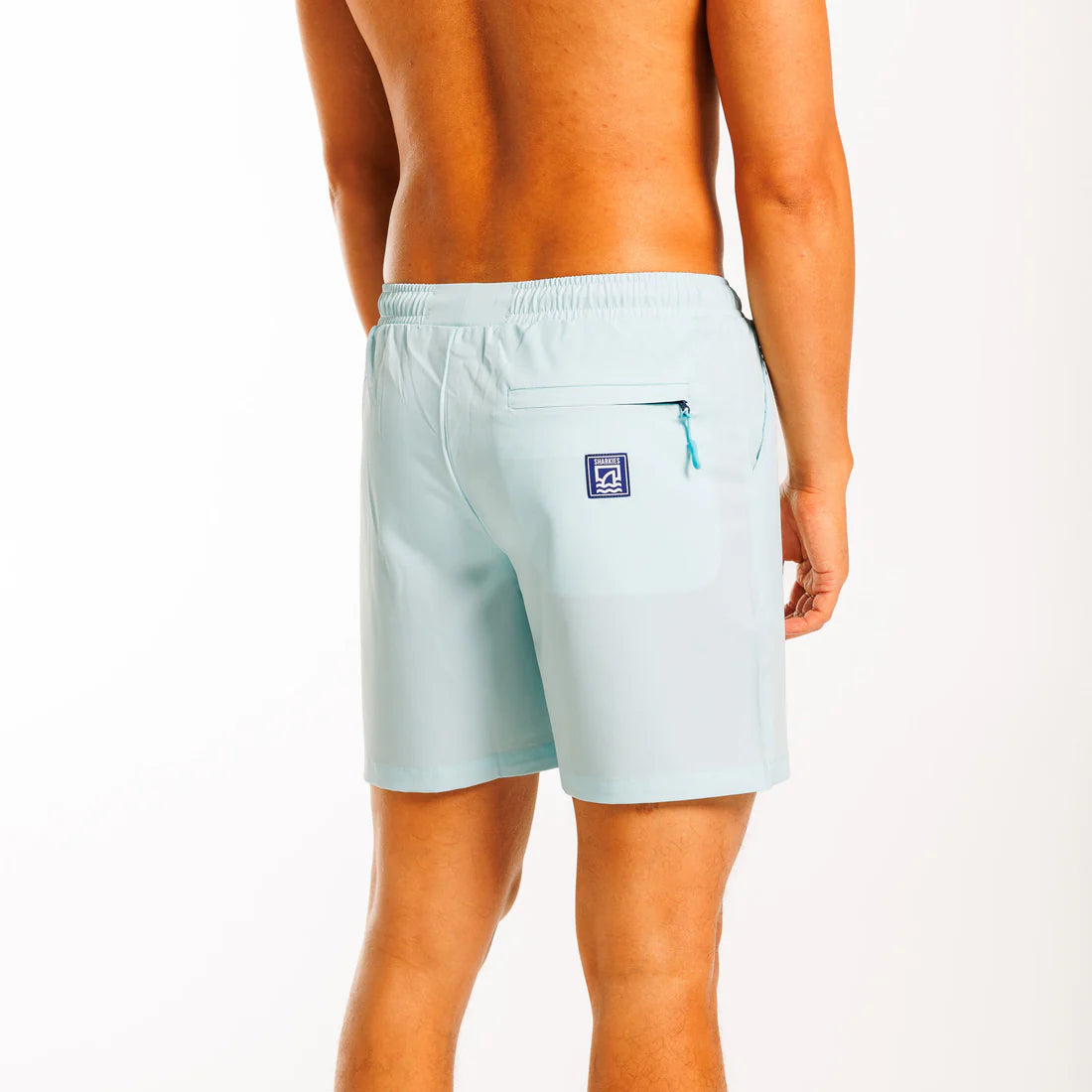 SHARKIES Mens Mint Swim Shorts | Halcyon Atelier