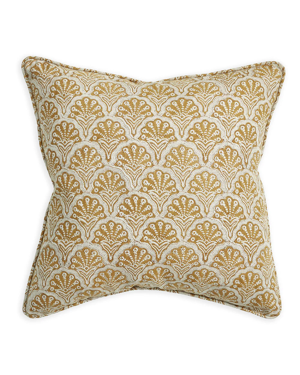 St Tropez Saffron Linen Cushion incl. inner 50x50cm