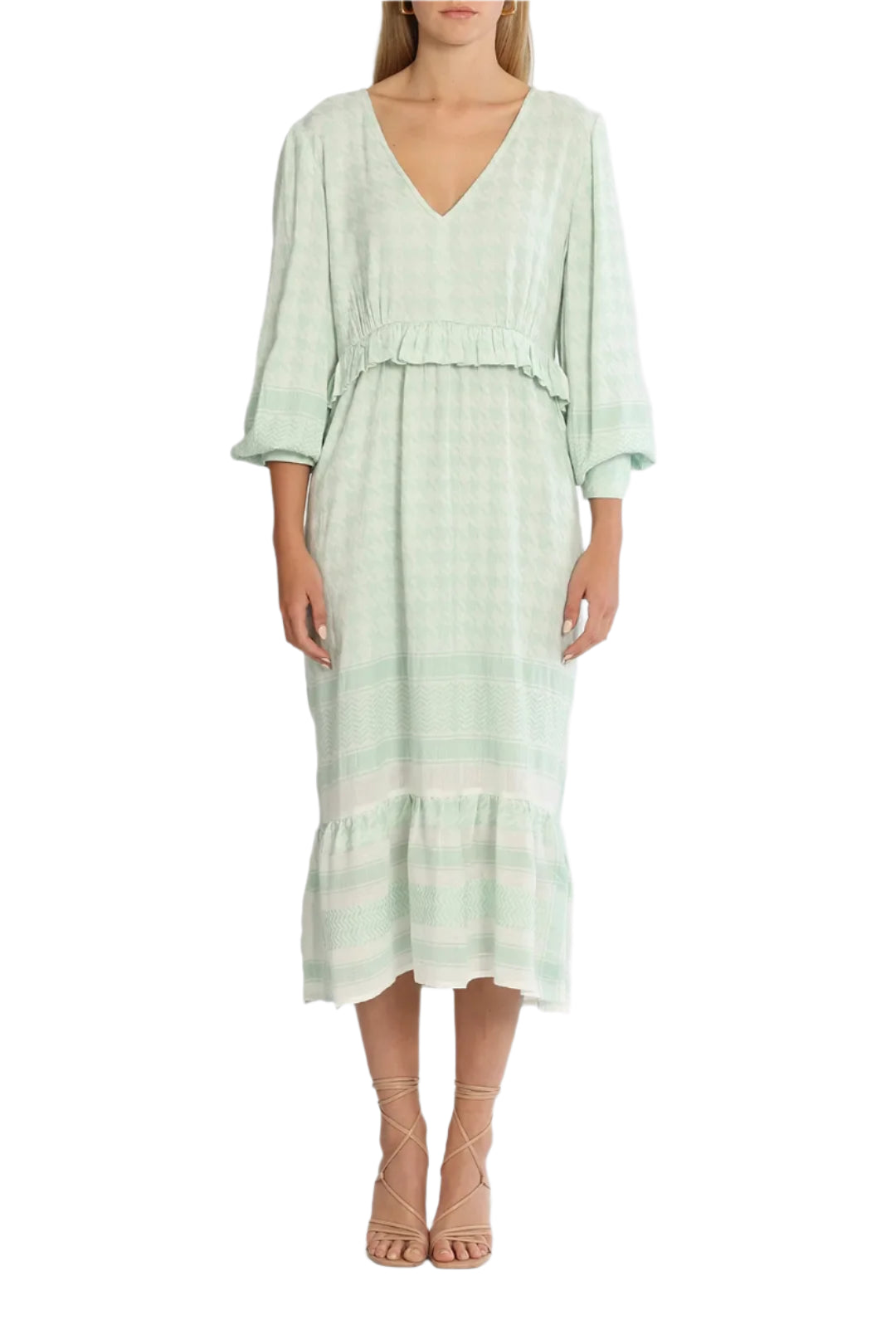 Evelyn Dress - Mint Green