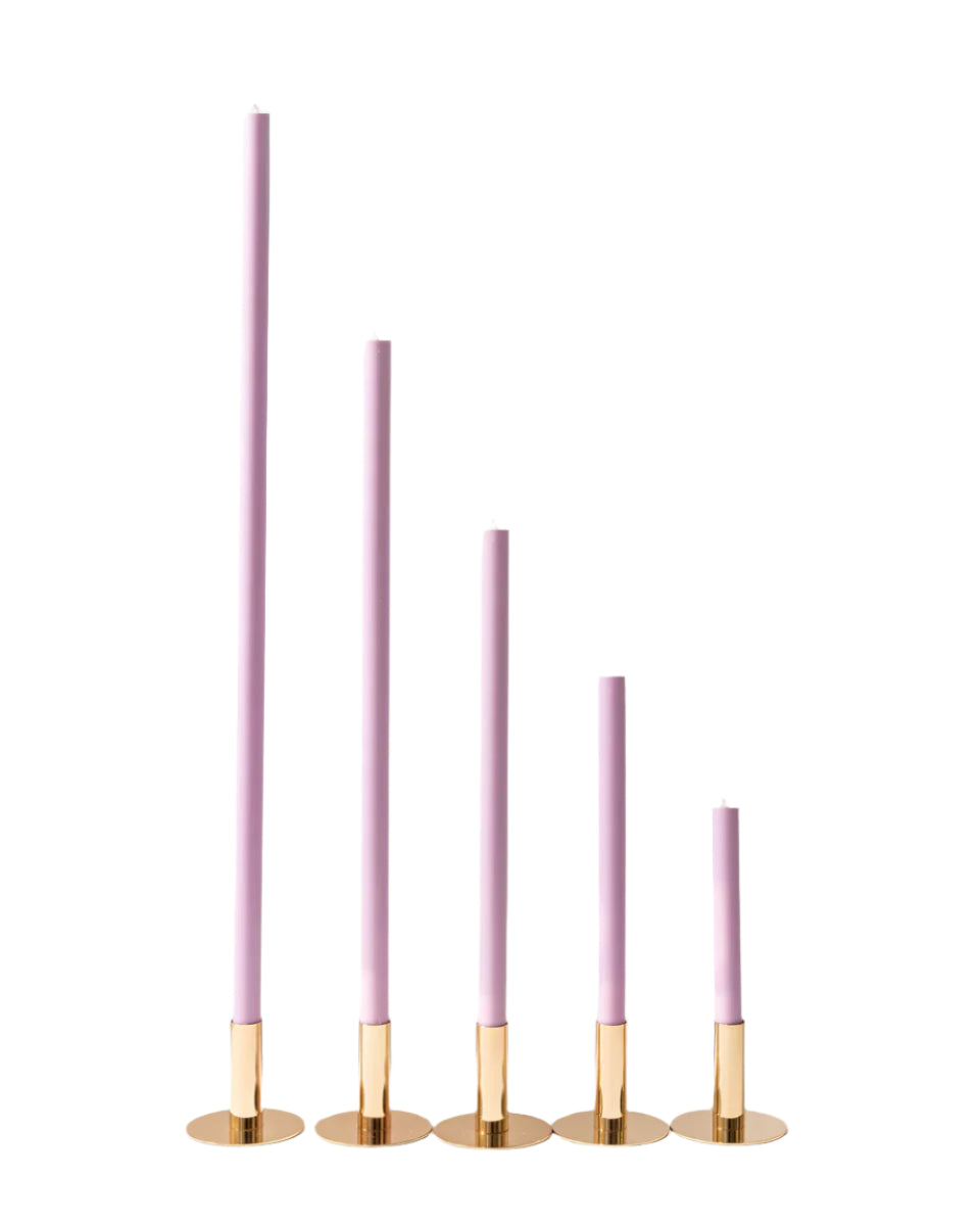 Cathedral Candles Wisteria 25cm (1 Pair)