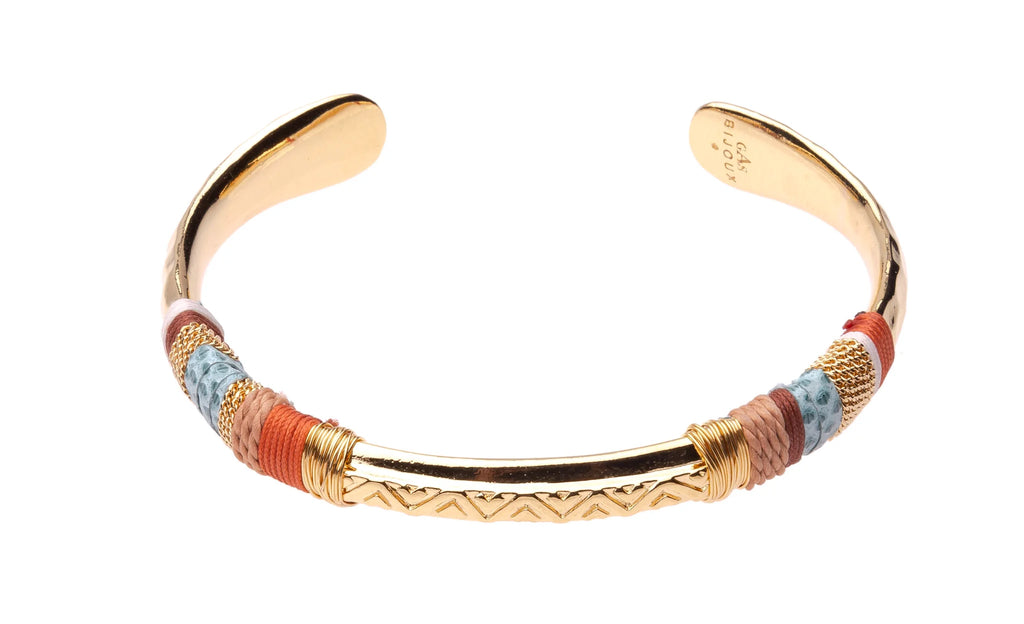 GAS BIJOUX Massai Classique Bracelet - Gold | Halcyon Atelier