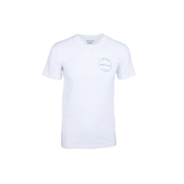Halcyon House Women Beach Club T-Shirt White