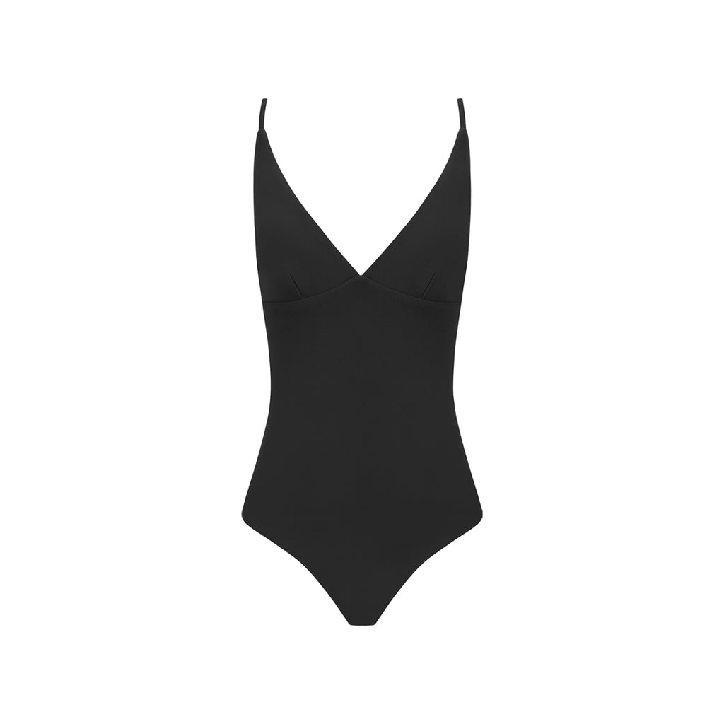 The Plunge Maillot Black