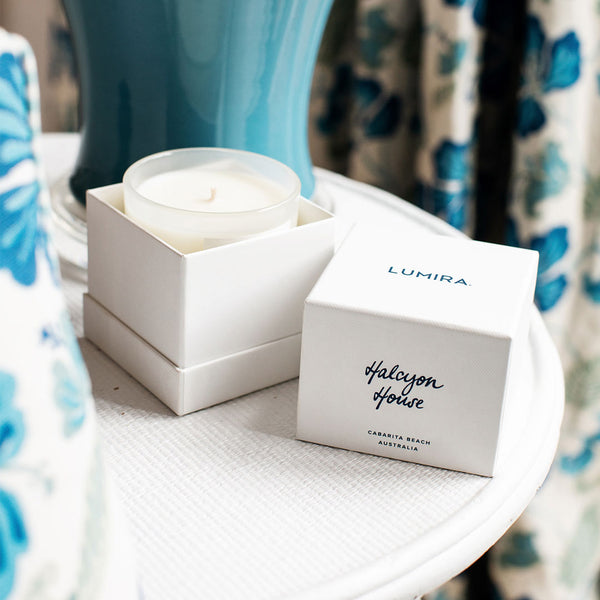 Halcyon House x Lumira Candle