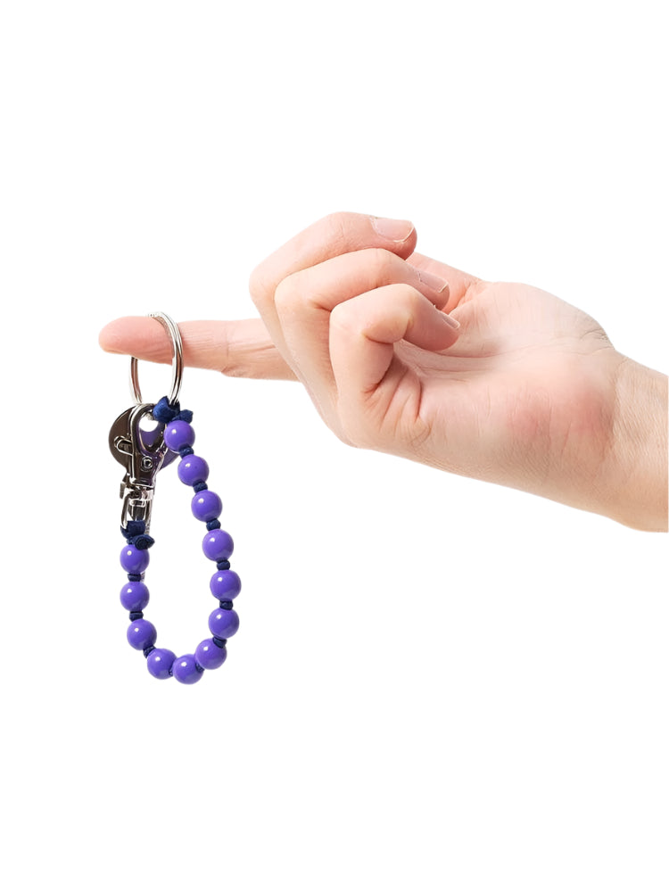 Perlen Short Keyholder (Big & Small Beads) Mixed Colours