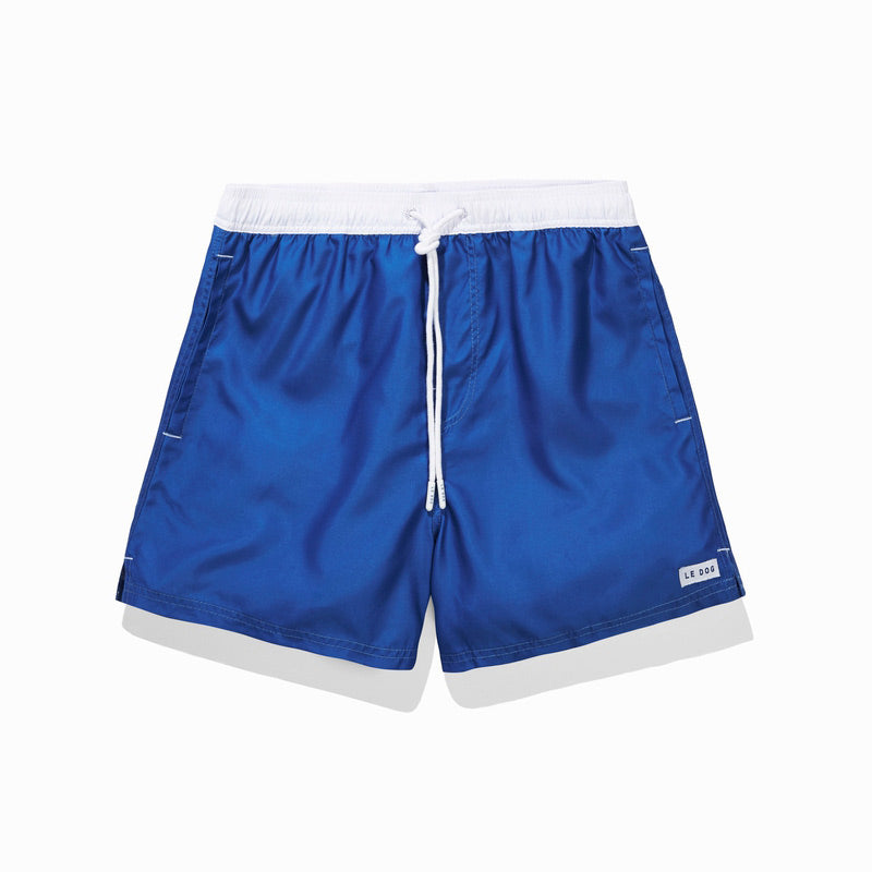 Mens Dark Blue Board Shorts Le Dog Le Sport ;Board Shorts