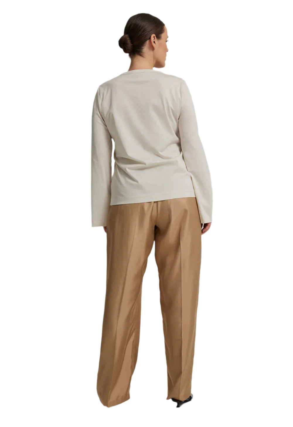 Jac + Jack Ronan Long Sleeve Tee Sea Salt Halcyon Atelier