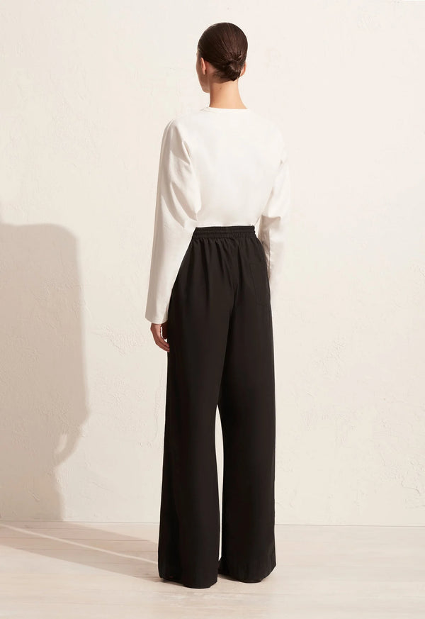 Matteau Long Sleeve Magyar Tee Chalk | Halcyon Atelier