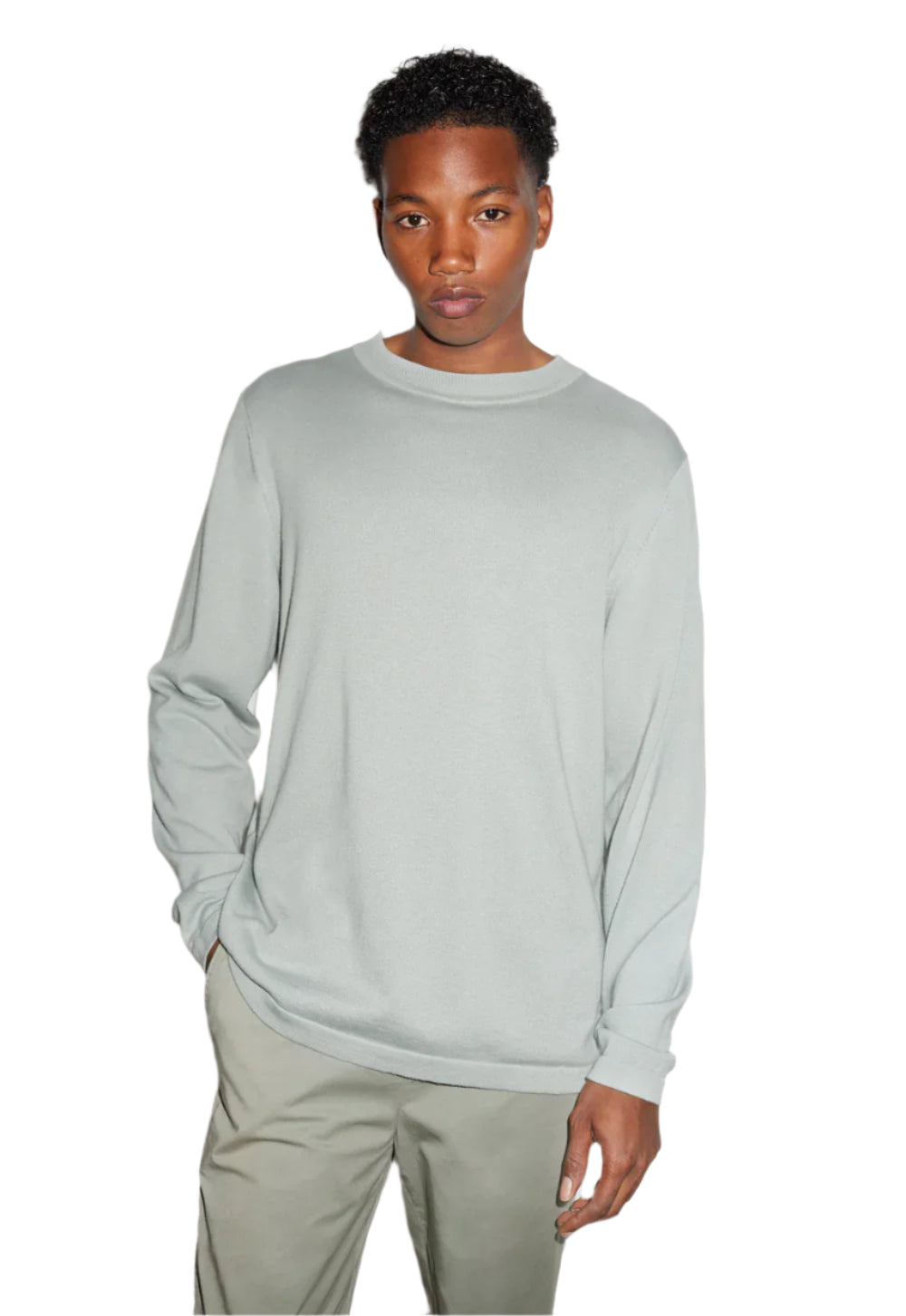 August Sweater Silver Sage