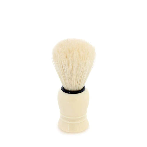 Saison Acca Kappa Lacquered Shave Brush - White | Halcyon Atelier