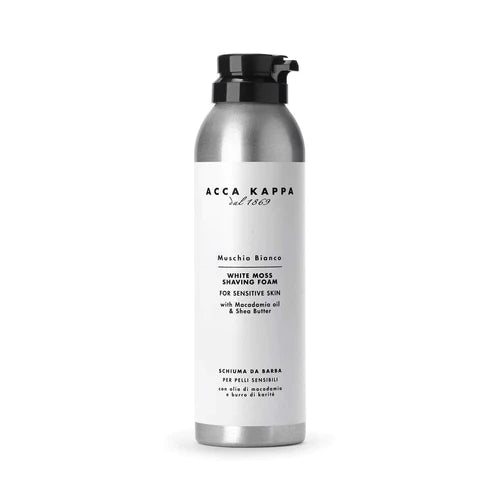 Saison Acca Kappa White Moss Shave Foam 200ml | Halcyon Atelier